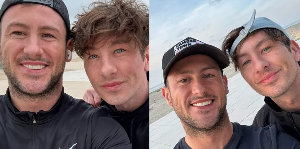 Eric Keoghan with His Brother Barry Keoghan