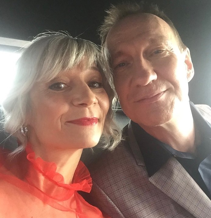 Hermine Poitou and David Thewlis