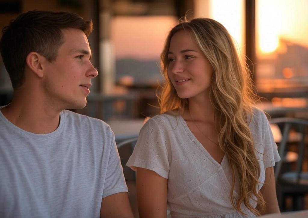 a Guy is Attracted to a woman