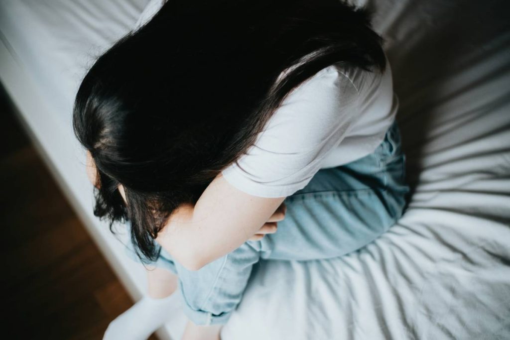 woman anxiety
