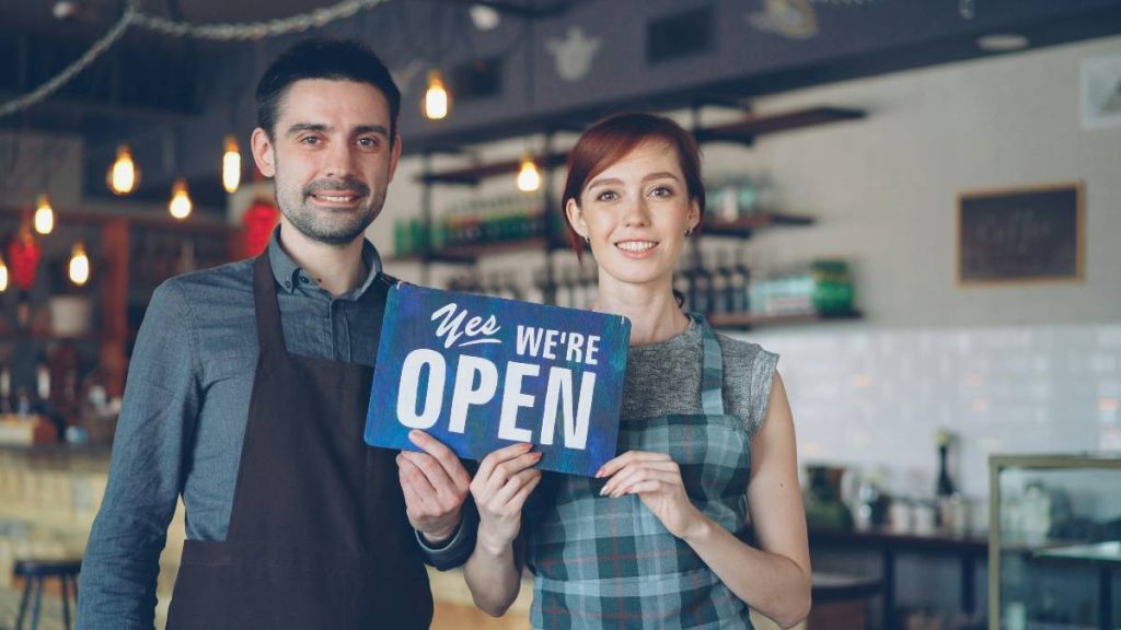 Small business we are open