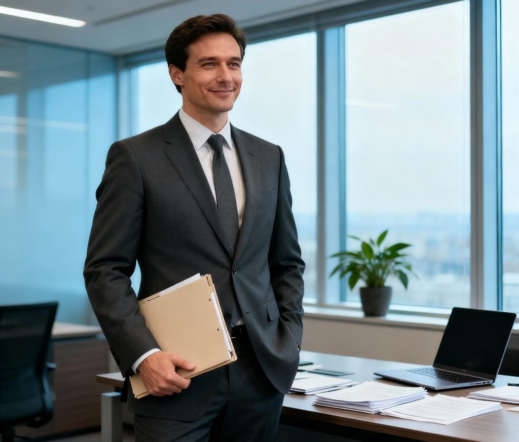 an expert man in business