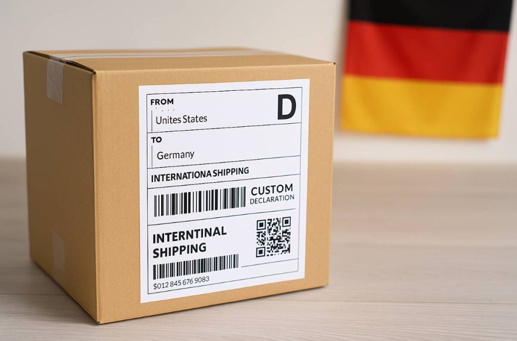 Parcel from the US to Germany