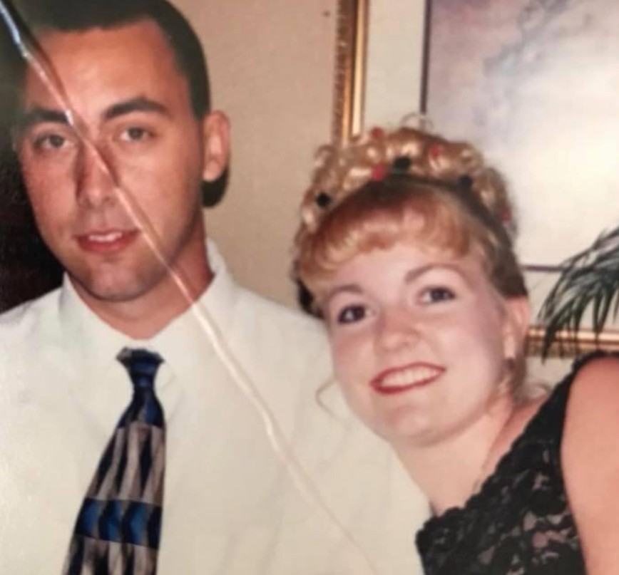 Colleen Hoove and her Husband William Heath Hoover early year