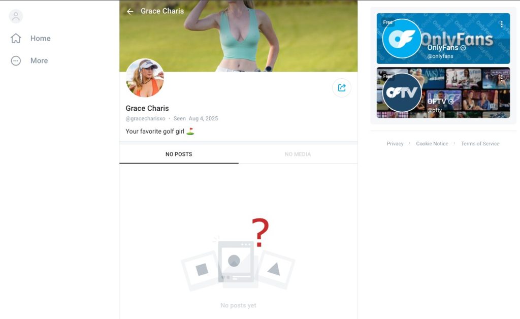 Grace Charis delete OnlyFans content