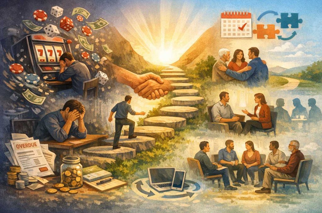 The journey to recovery from gambling