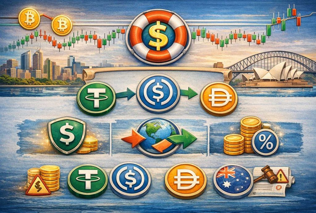 Stablecoins in Australian crypto trading